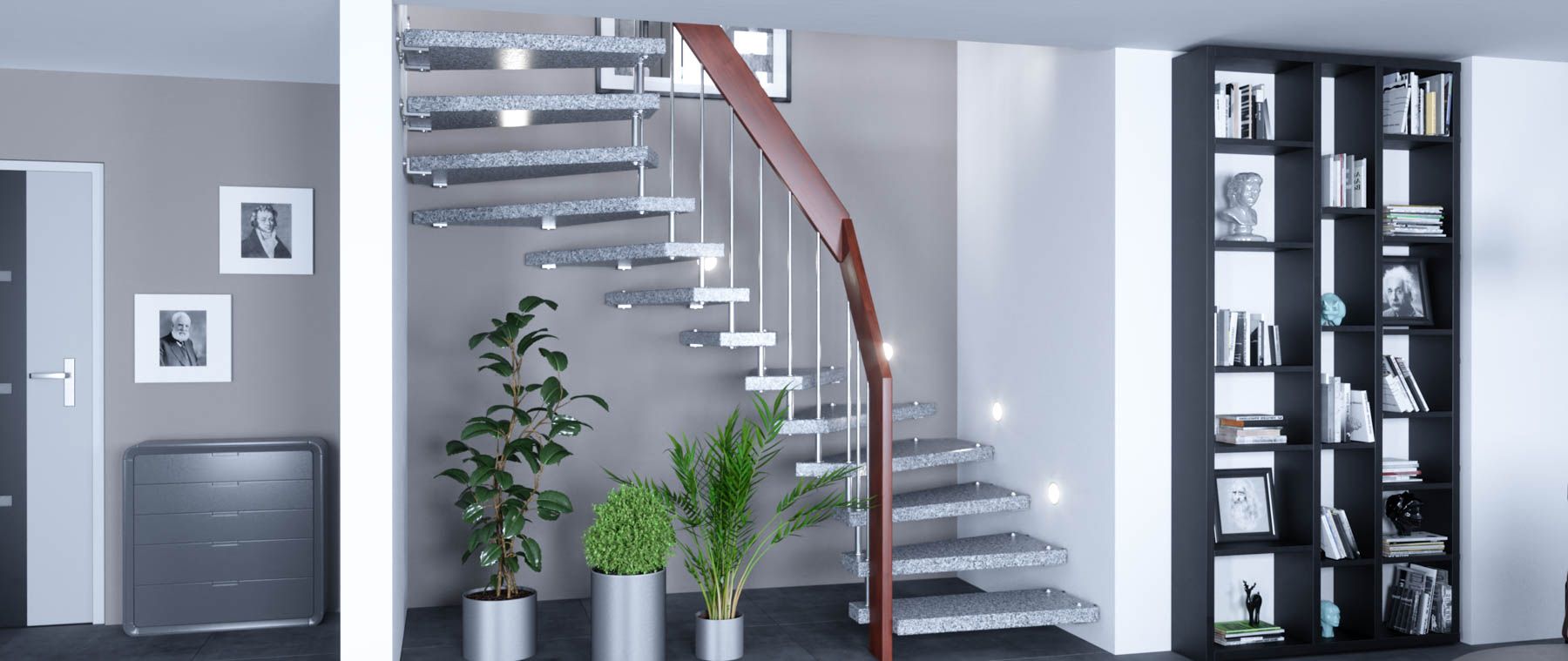 Steintreppen von Kohler Treppen