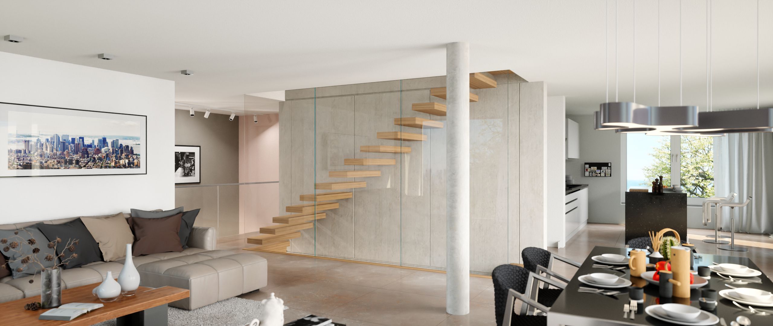 originalen Holztreppe von Kohler Treppen